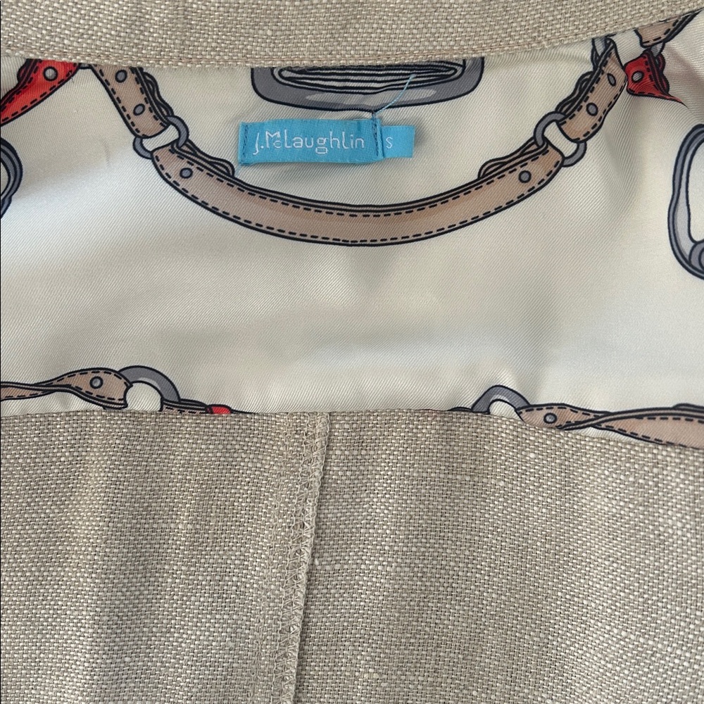 J.McLaughlin Linen Colby Jacket - Picture 11 of 16